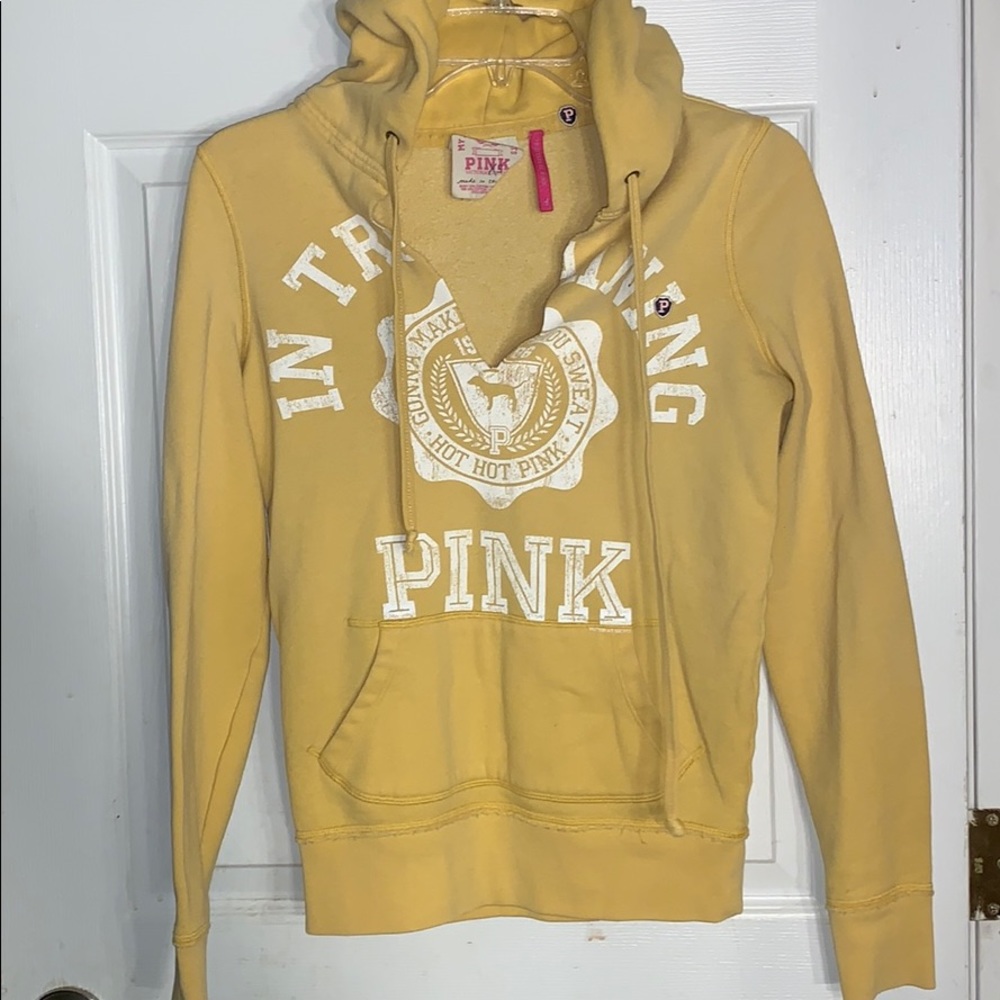 Pink hoodie